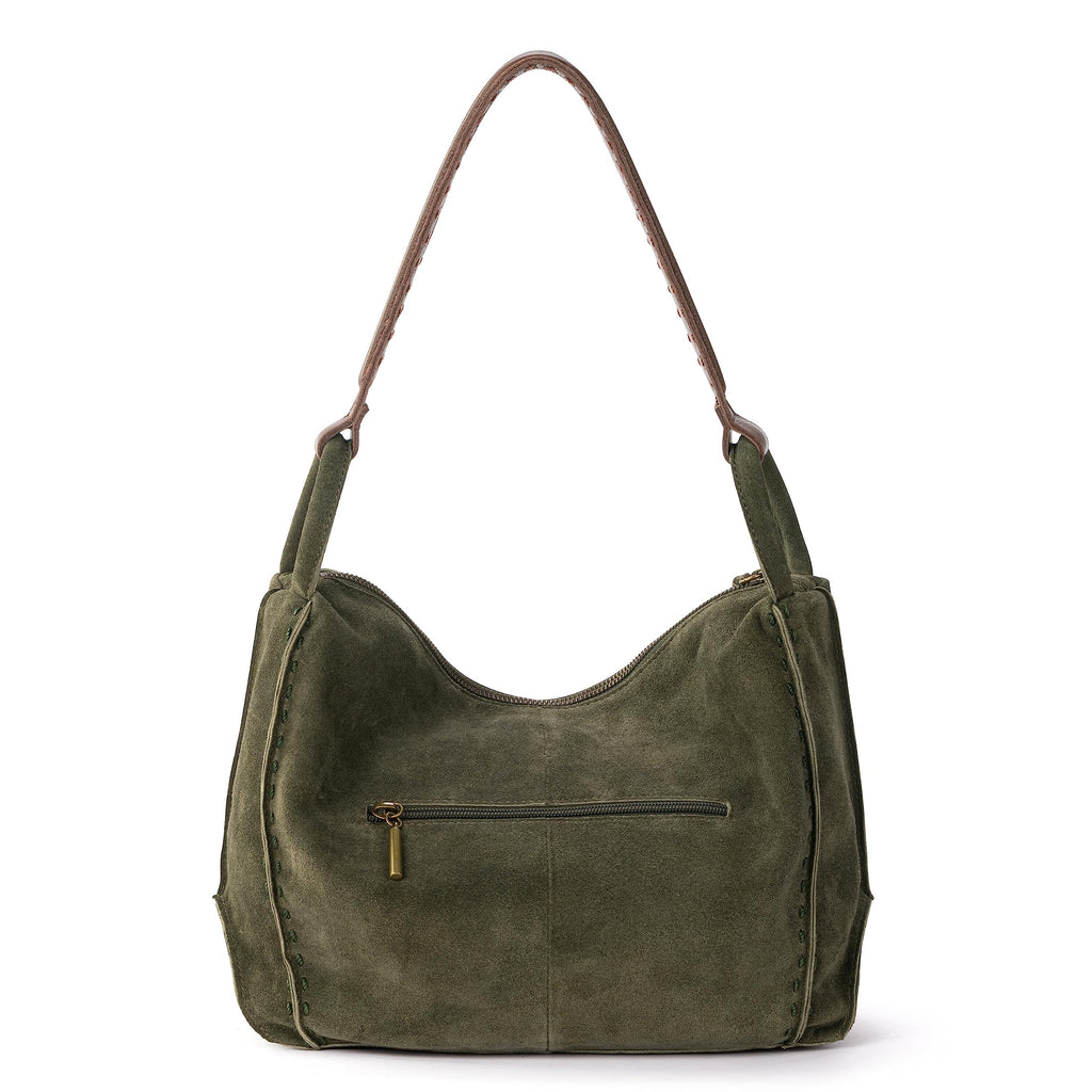 The Sak Los Feliz Hobo Purse - Premium Large Leather Women's Handbag for Everyday & Travel - Durable Purse With Zipper Pocket