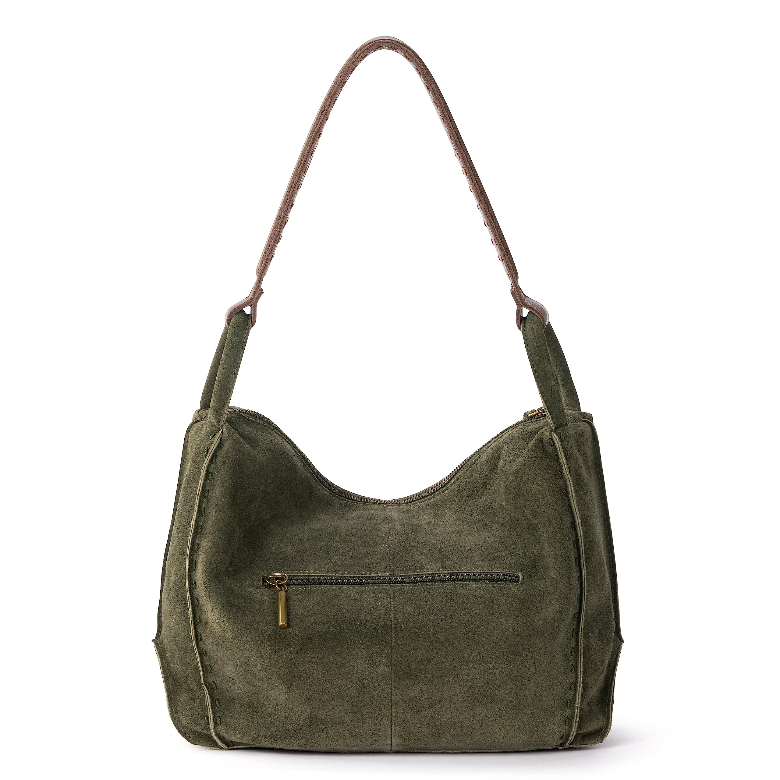 The Sak Los Feliz Hobo Purse - Premium Large Leather Women's Handbag for Everyday & Travel - Durable Purse With Zipper Pocket