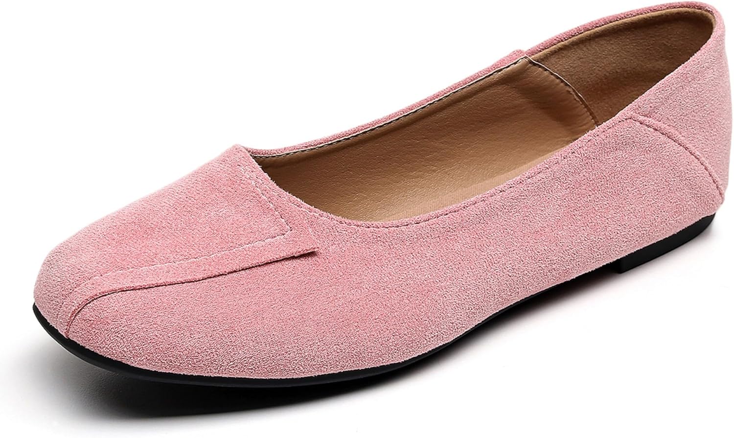 VenusCelia Women's Plain Dance Flat Shoe