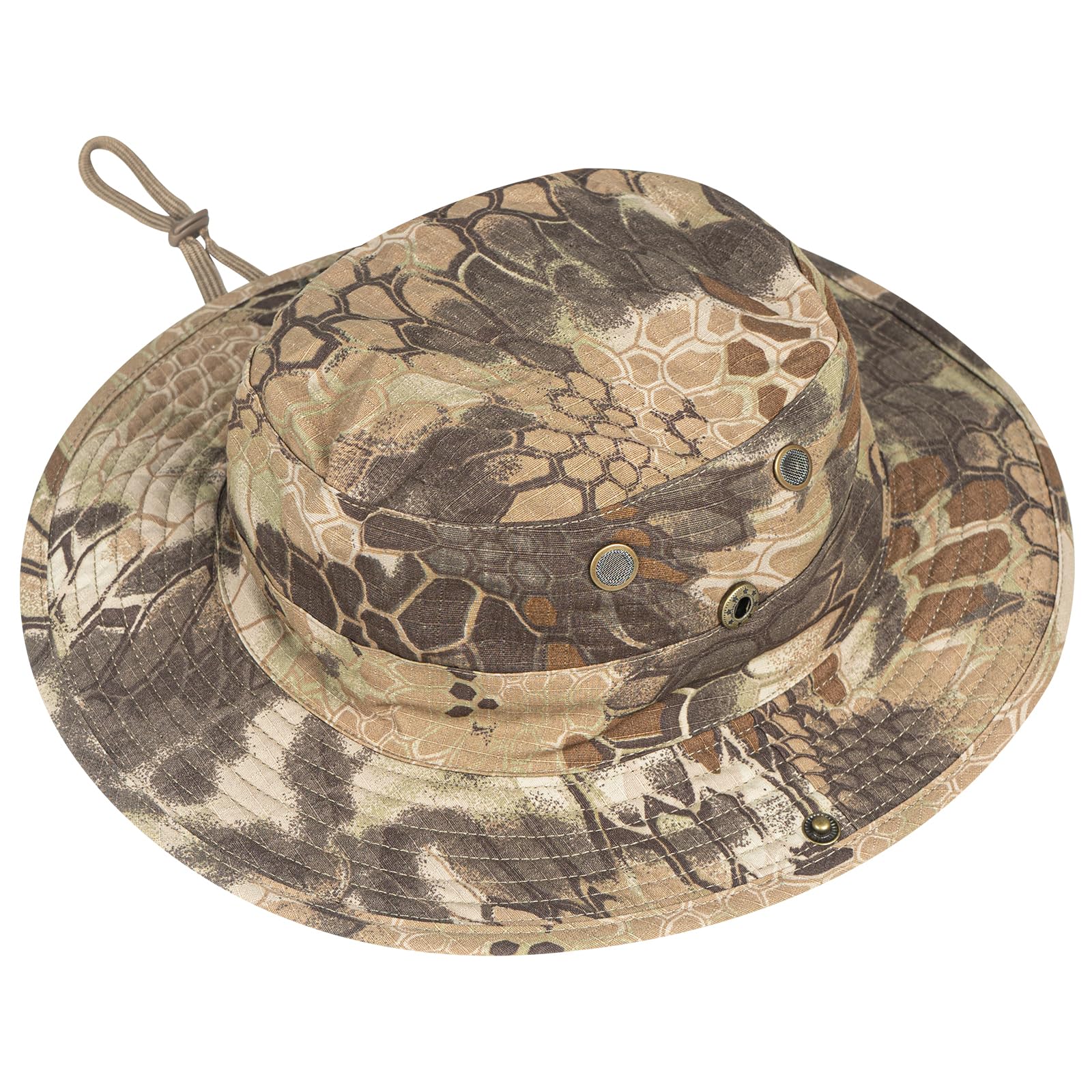 Sun Hats for Men Women Boonie Hat Foldable Fishing Hat UPF 50+ Bucket Hat for Fishing Hiking Garden Safari Beach