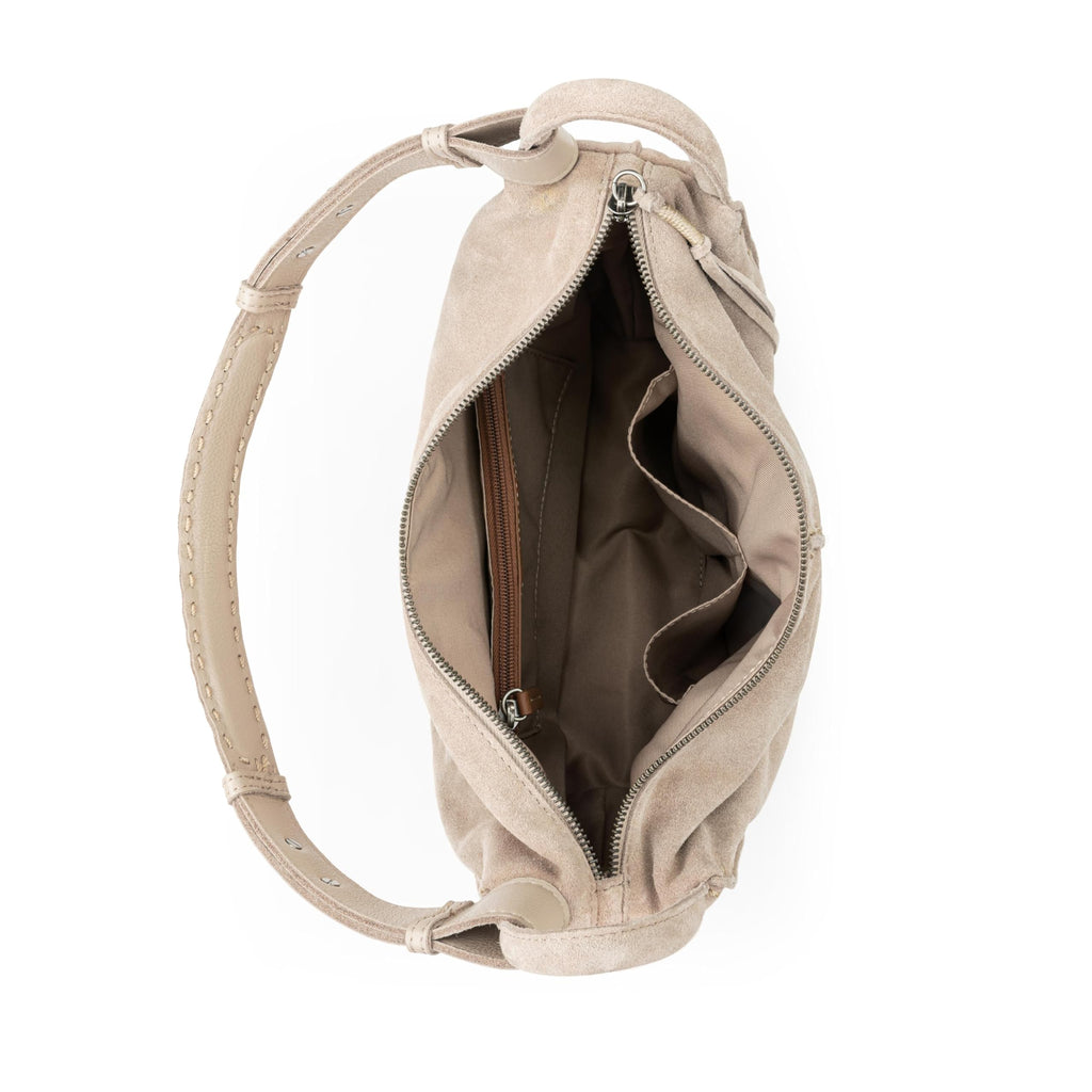 The Sak Los Feliz Hobo Purse - Premium Large Leather Women's Handbag for Everyday & Travel - Durable Purse With Zipper Pocket