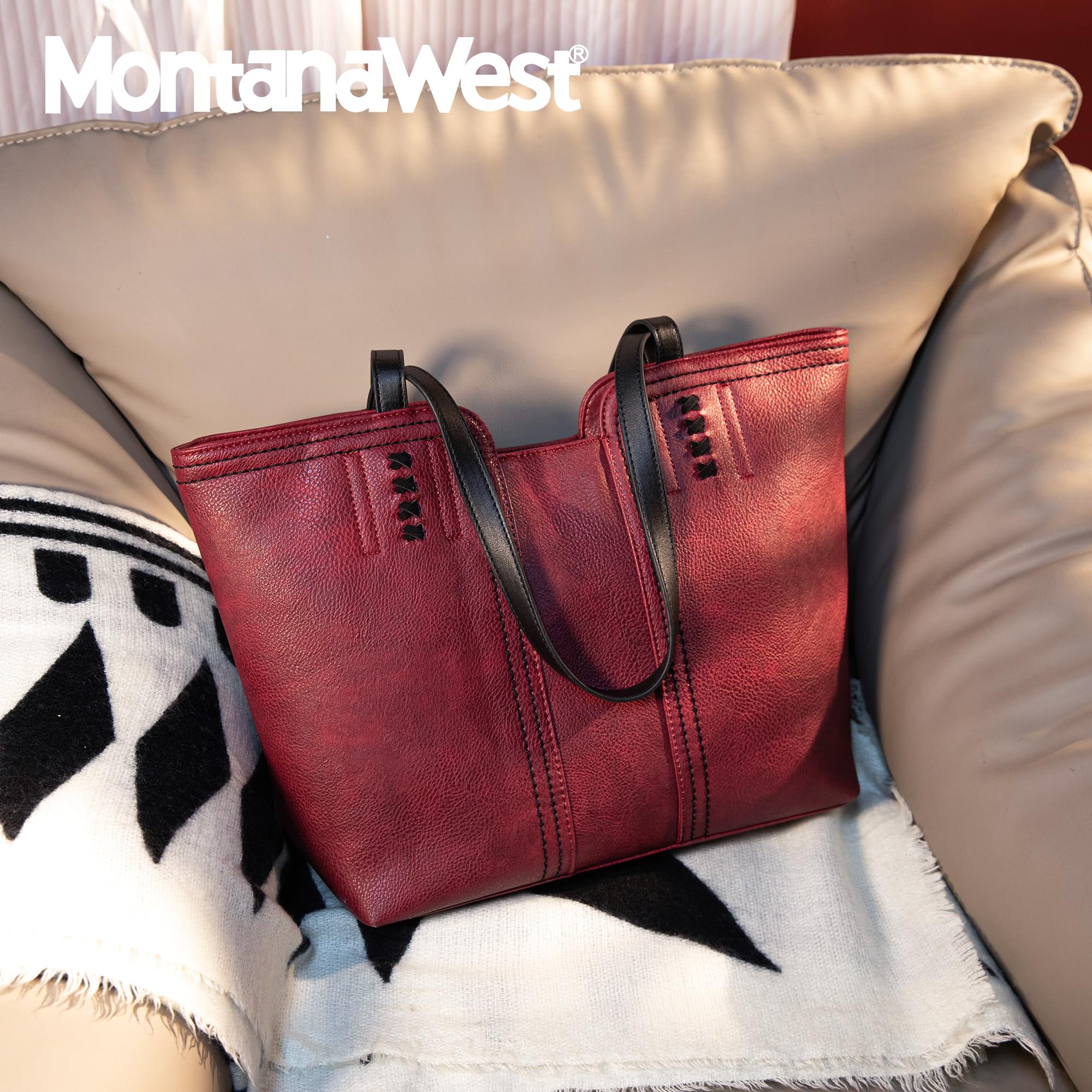 Montana West Tote Bag for Women Top Handle Satchel Purse