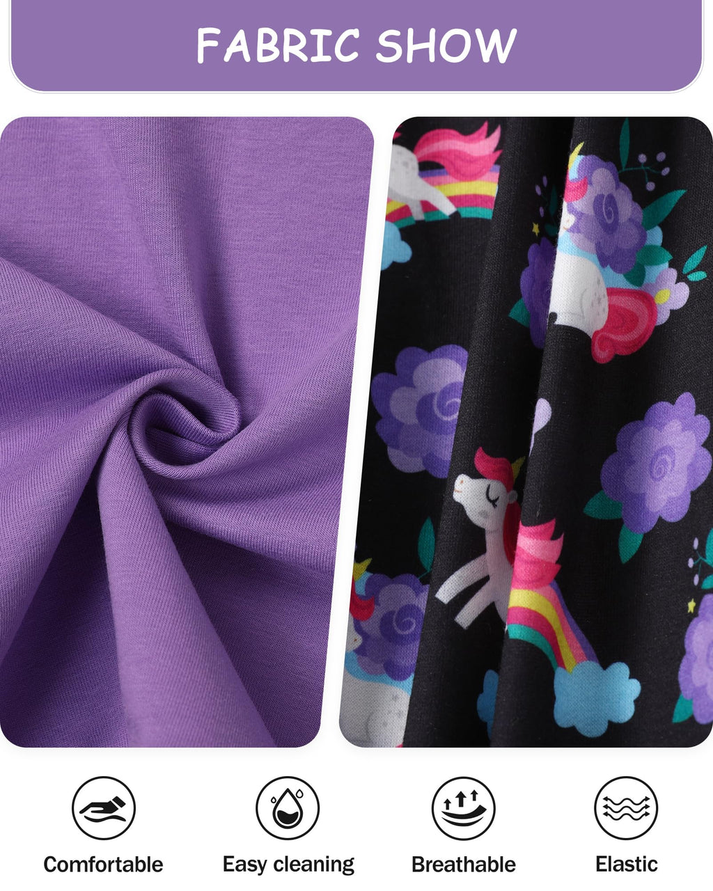 Coco&RARA Toddler Girls Clothes Baby Hoodie Sweatshirt Flower Sweatpants Outfits 2pcs Fall Winter Tracksuit Set 18M-6T