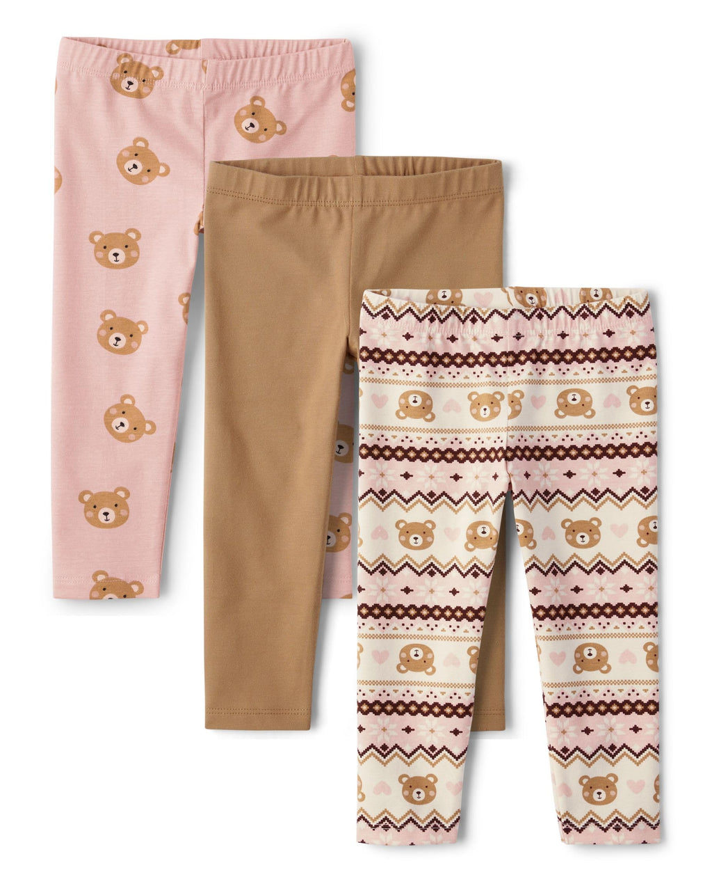 The Children's Place Baby-Girls and Toddler Printed Leggings, Multipacks