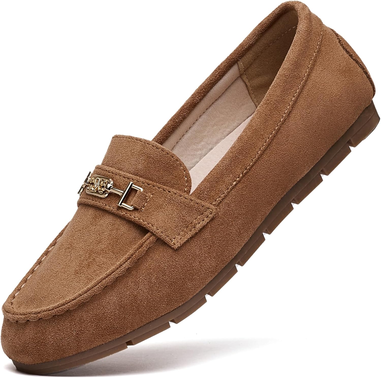 DeYashopin Women's Loafer Shoes Leisure Slip On Work Shoes Comfort Walking Flats