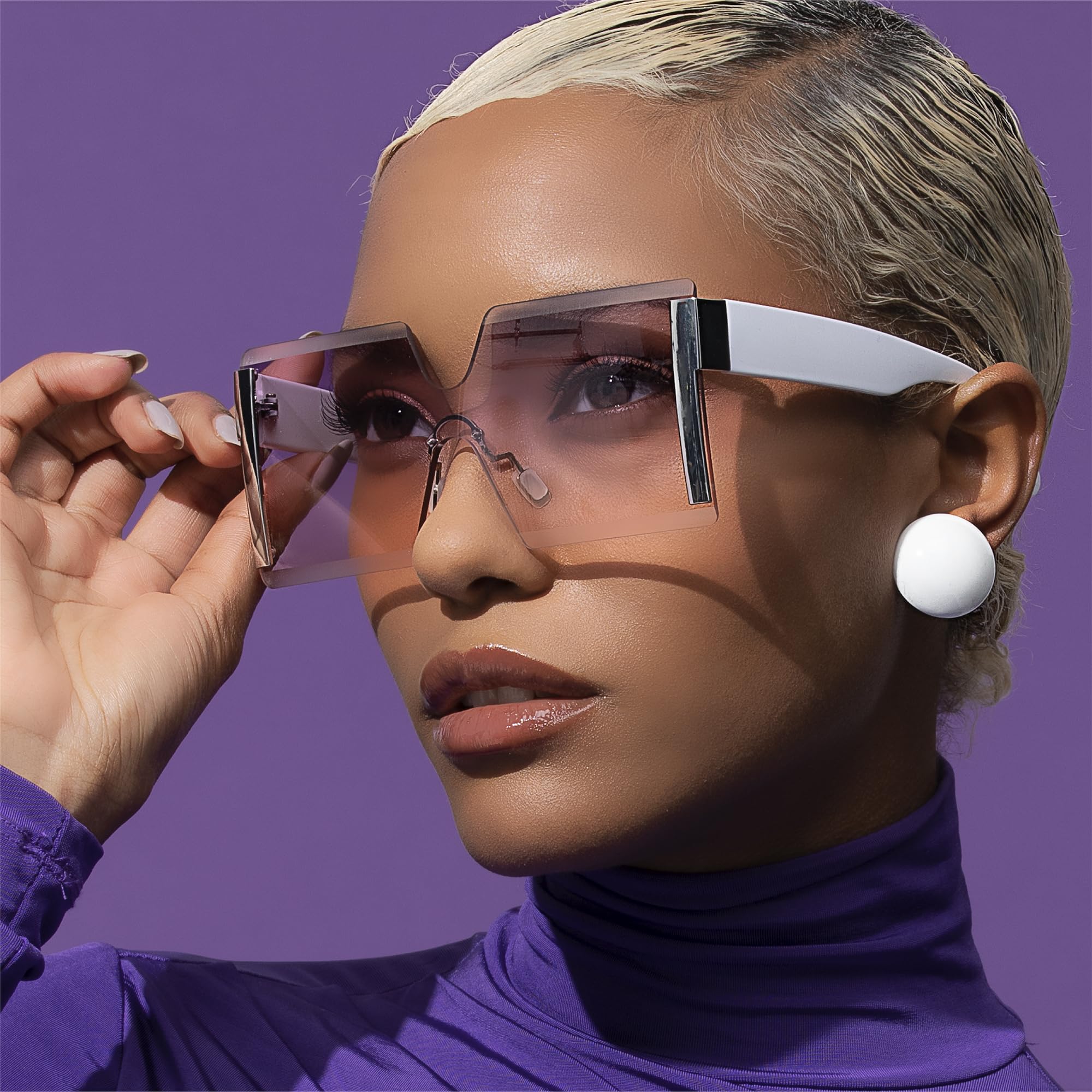 Mad Shade Sunglasses for Women Men UV400 Trendy Shades