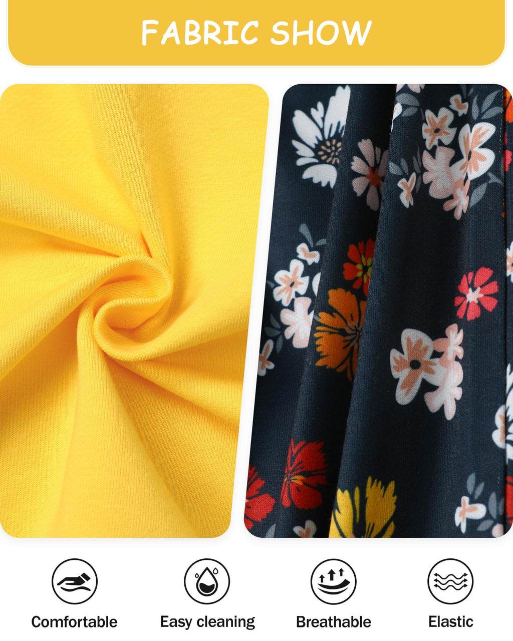 Coco&RARA Toddler Girls Clothes Baby Hoodie Sweatshirt Flower Sweatpants Outfits 2pcs Fall Winter Tracksuit Set 18M-6T