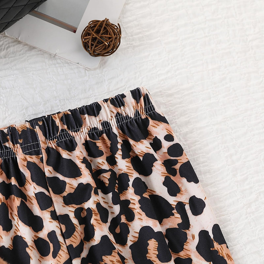 Toddler Girl Clothes Ruffle Long Sleeve Heart Print Tops and Pants 2PC Little Girl Winter Outfits Size (4-7T)