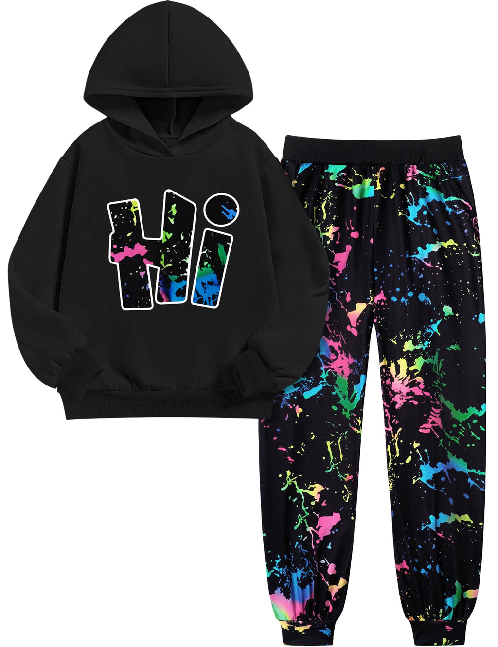 Boys Clothes Camo Boys Outfits Letter Printing Pullover Hoodie and Pants 2Pcs Winter Kids Clothes Boys for 7-14 Years