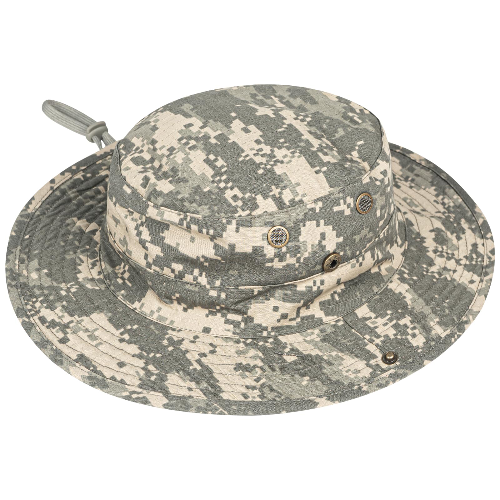 Sun Hats for Men Women Boonie Hat Foldable Fishing Hat UPF 50+ Bucket Hat for Fishing Hiking Garden Safari Beach