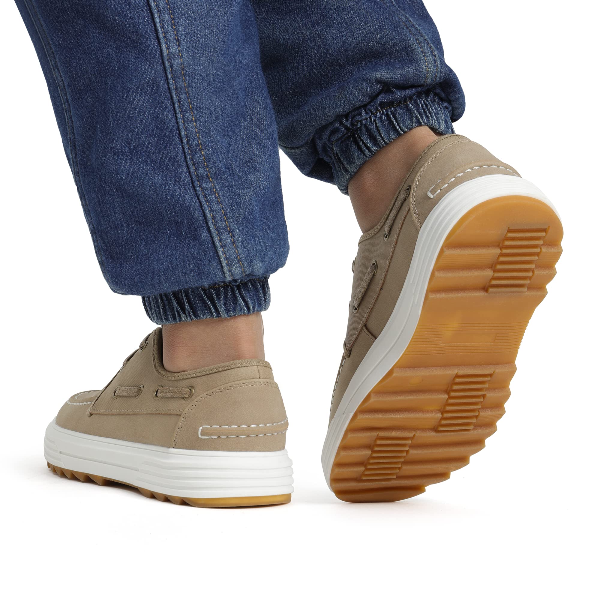 Bruno Marc Boy's Boat Shoes Slip on Loafers Dress Casual School Shoes