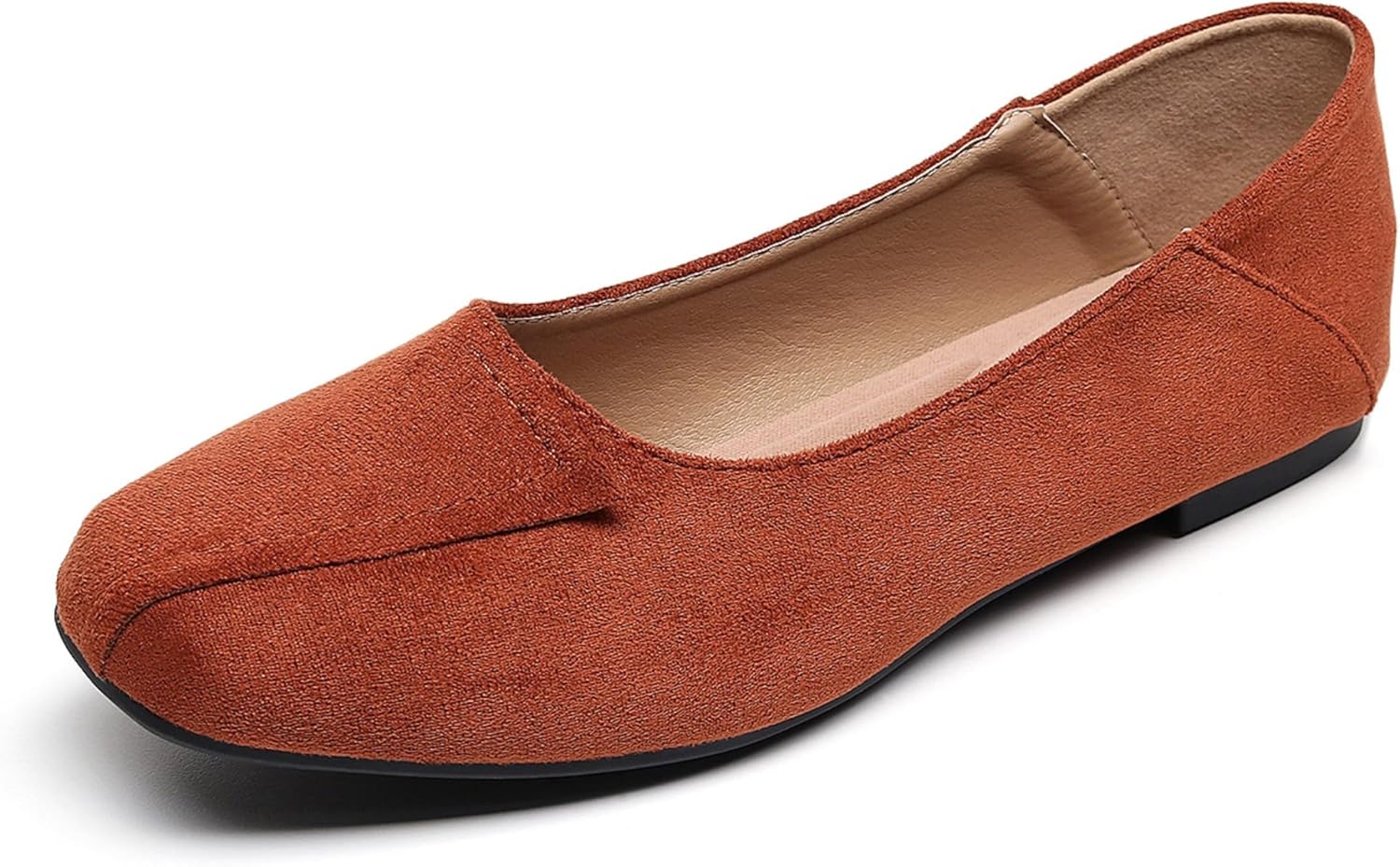 VenusCelia Women's Plain Dance Flat Shoe