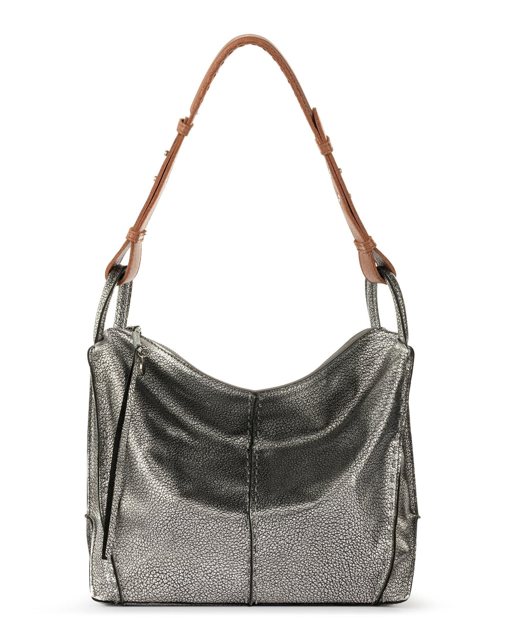 The Sak Los Feliz Hobo Purse - Premium Large Leather Women's Handbag for Everyday & Travel - Durable Purse With Zipper Pocket