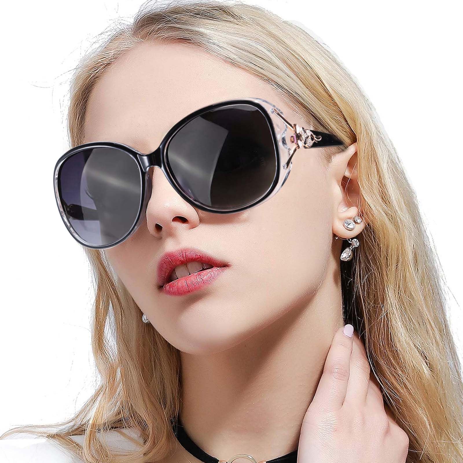 FIMILU Sunglasses for Women Trendy Polarized Sunglasses Oversized Big Sun Glasses Ladies Shades UV Protection