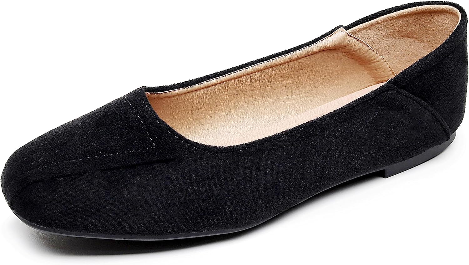 VenusCelia Women's Plain Dance Flat Shoe