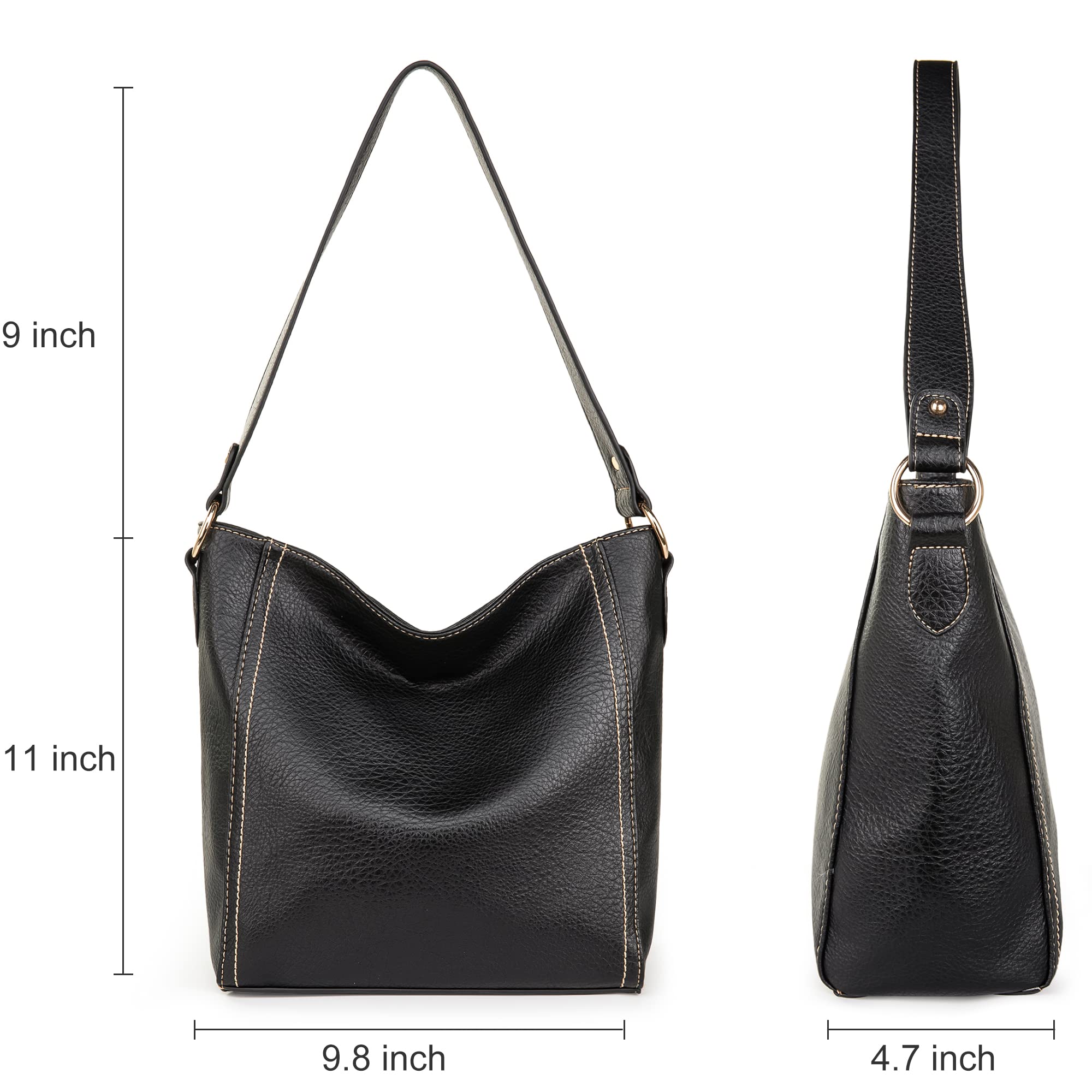 Montana West Purse for Women Trendy Soft Shoulder Purses and Handbags Hobo Bags