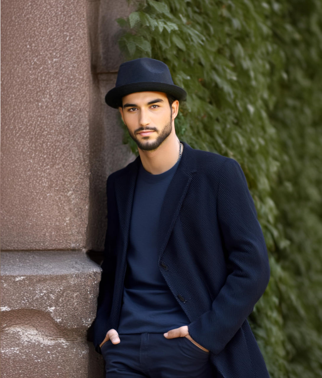 Funky Junque Premium Fedora Hat - Stylish Sun Protection for Men & Women - Perfect for Summer Beach, Travel & Outdoors