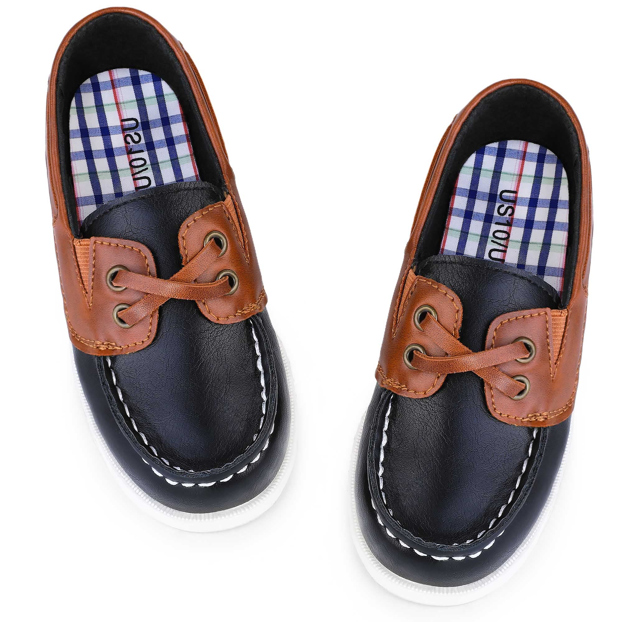 HOMEHOT Boys Dress Shoes Casual School Shoes Slip on Boys Loafers (Toddler/Little Kid/Big Kid)
