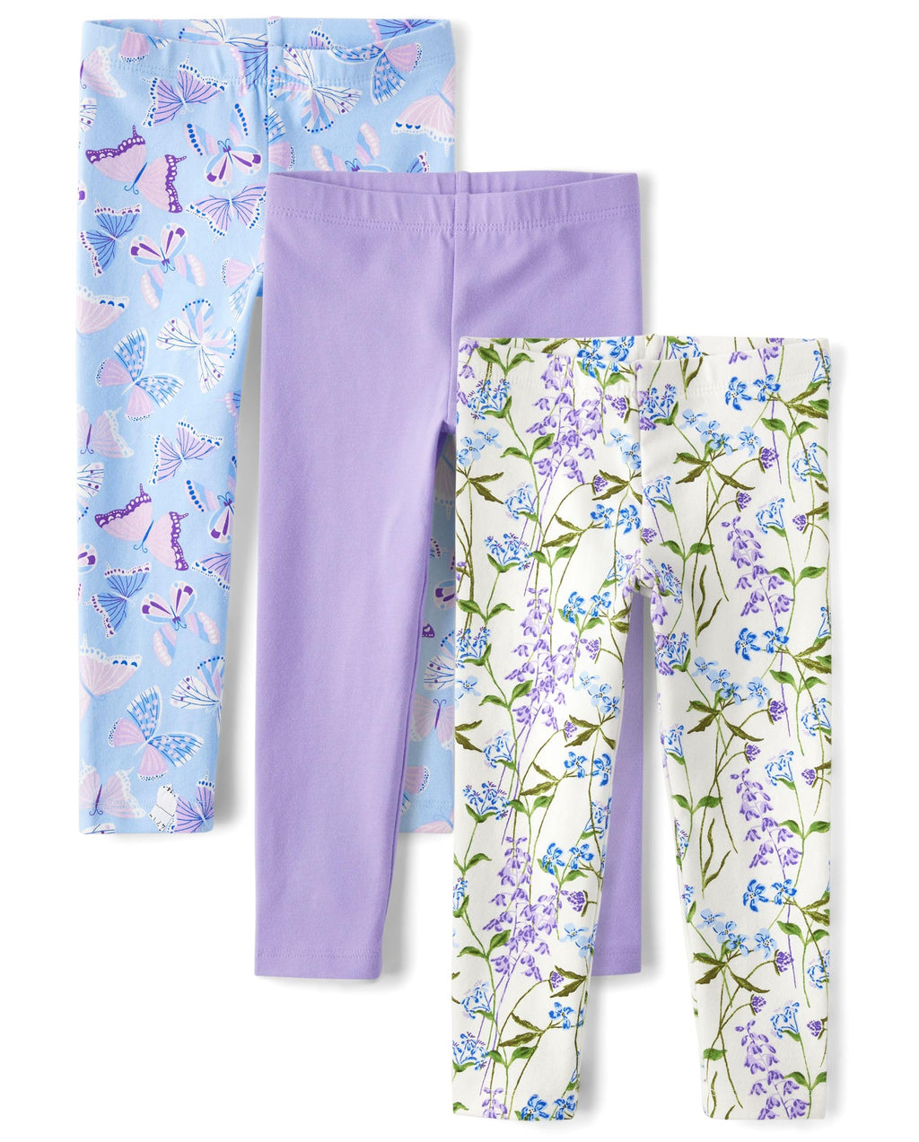 The Children's Place Baby-Girls and Toddler Printed Leggings, Multipacks