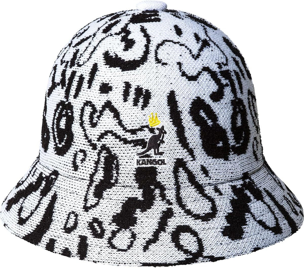 Kangol Street King Casual - White/Black/L White/Black, Large