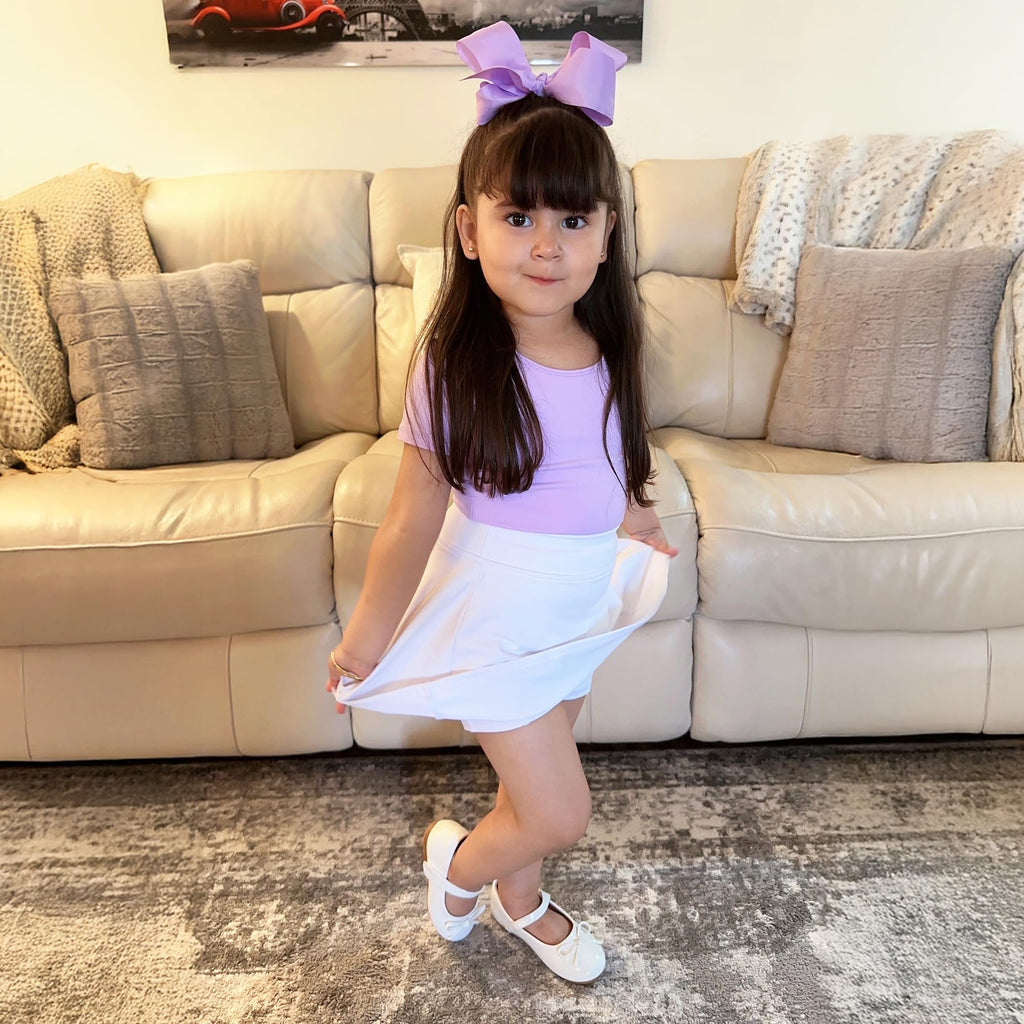 Stelle Girls Mary Jane School Flats Flower Wedding Uniform Party Shoes（Toddler/Little Kids/Big Kids）