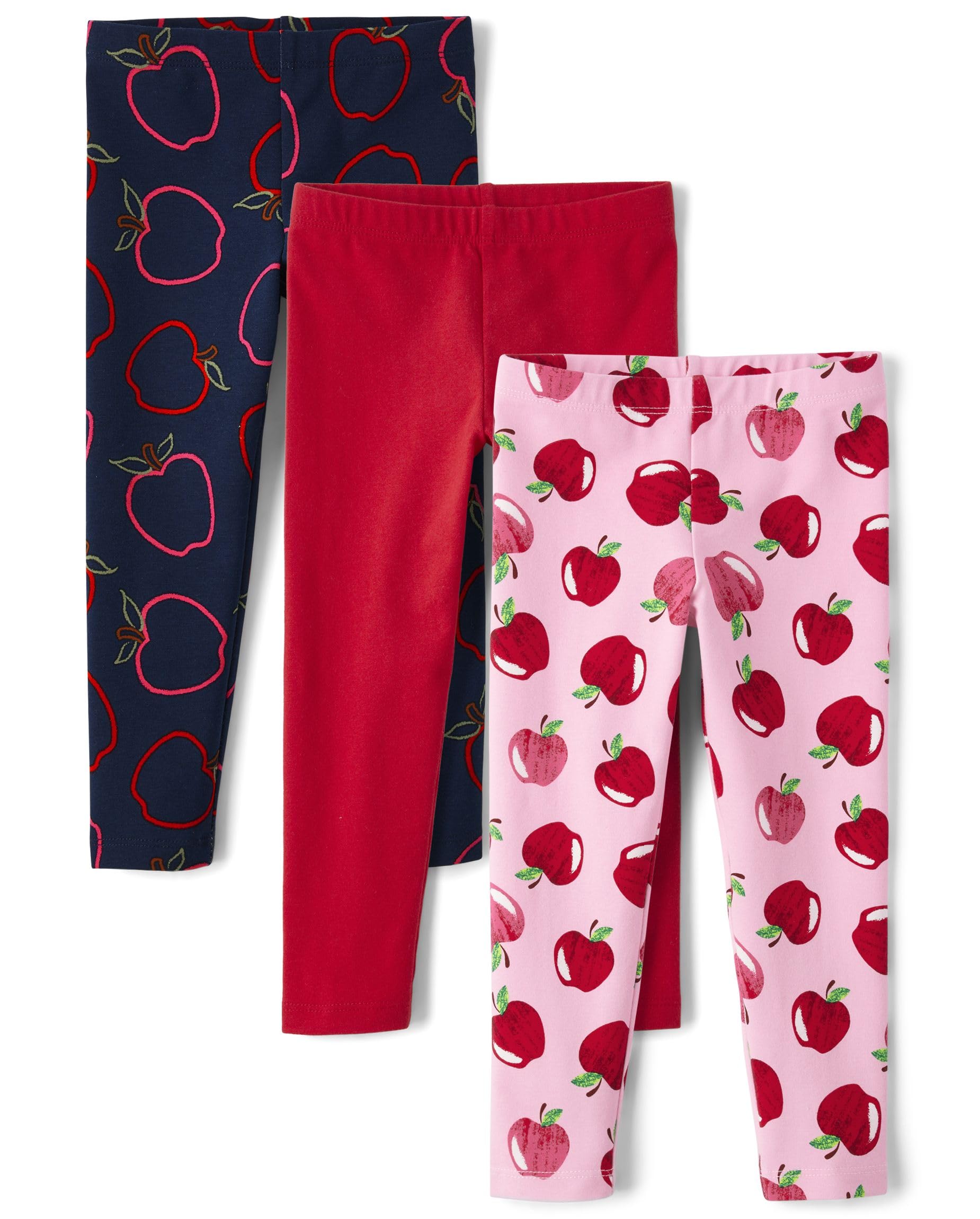 The Children's Place Baby-Girls and Toddler Printed Leggings, Multipacks