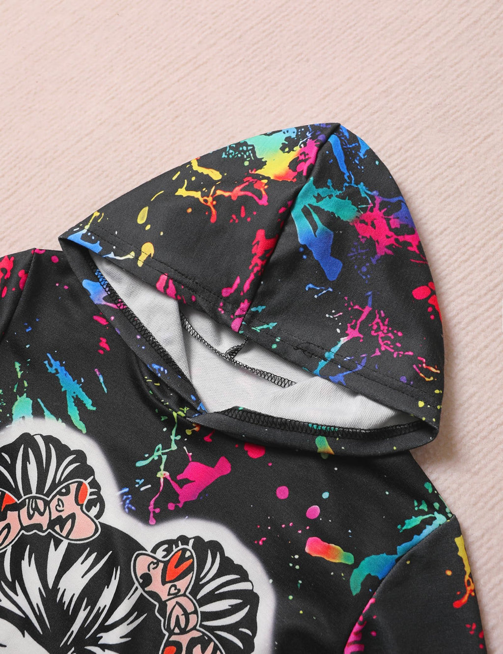 Girls Clothes Tie Dye Long Sleeve Hoodie Sweatshirt and Pants Sets Cute Girl Outfits Size 5-14 Years