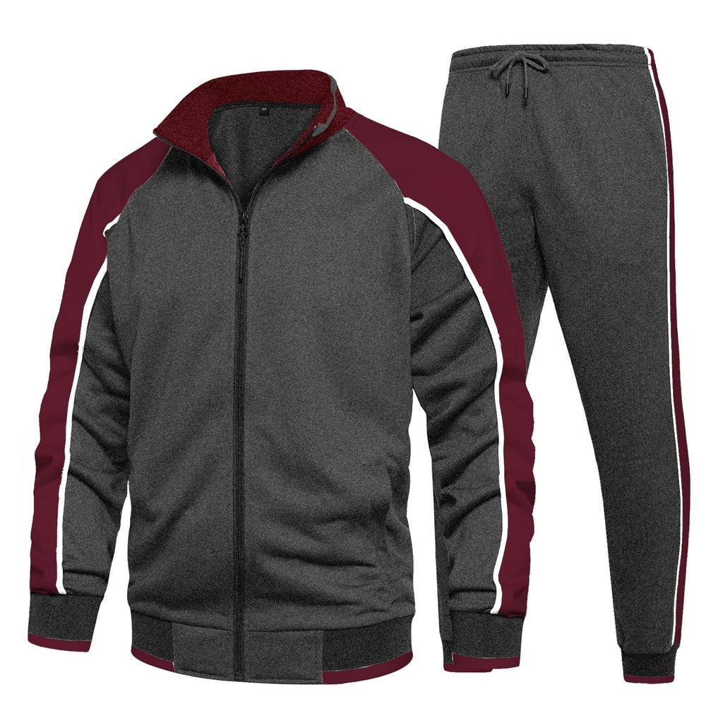 MANTORS Mens Track Suits 2 Piece Set Full Zip Tracksuit Sweat Suits