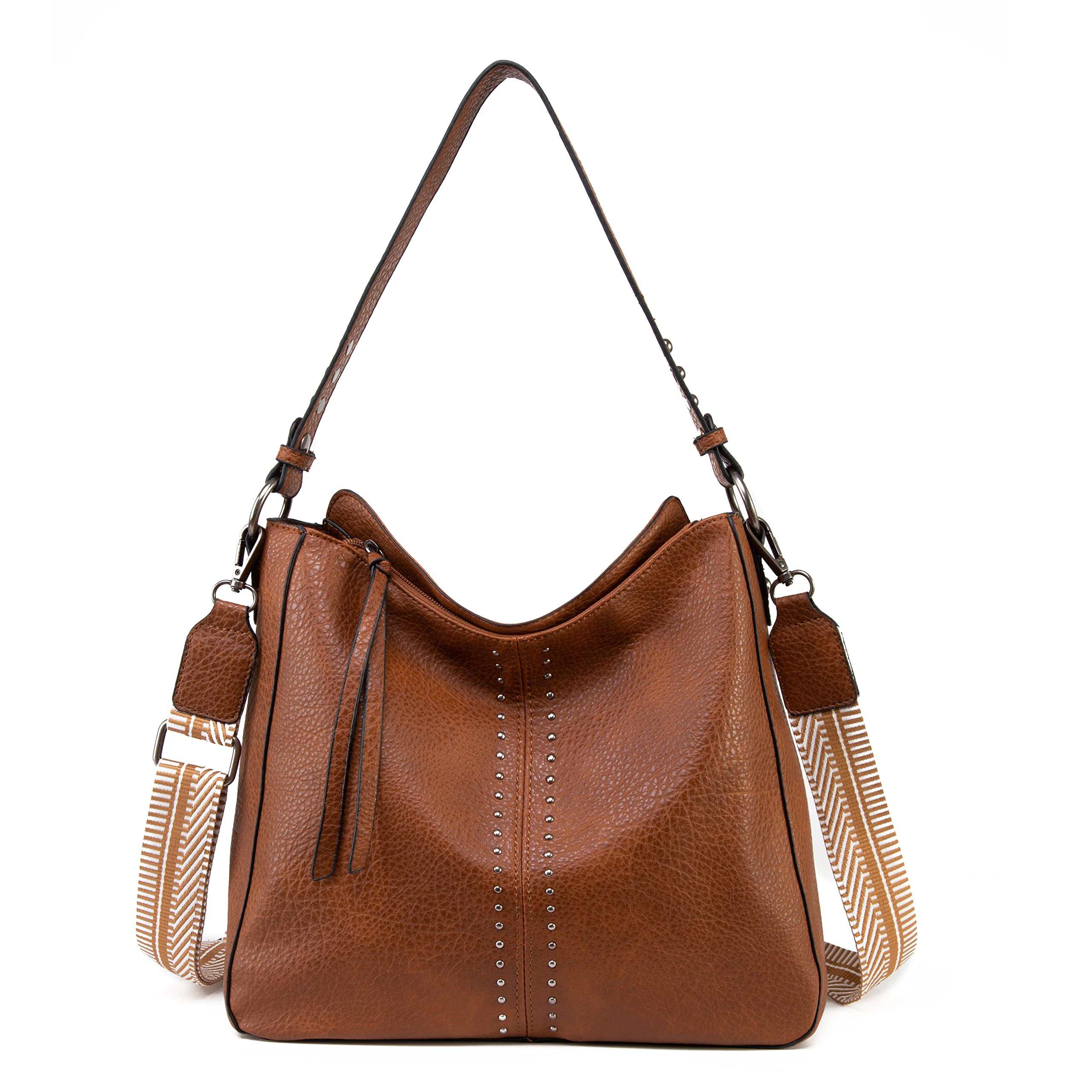 Montana West Medium Hobo Bags for Women Top Handle Satchel Shoulder Purse Bucket Handbag