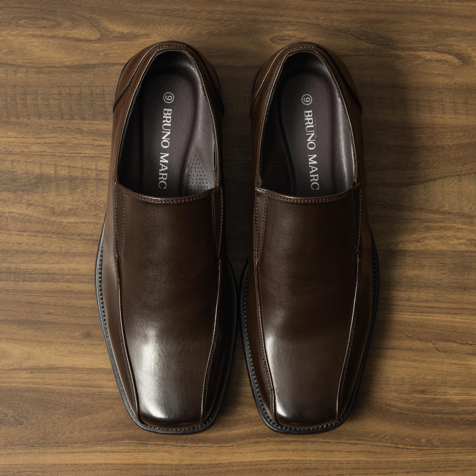 Bruno Marc Men's Slip on Dress Loafers Formal Shoes