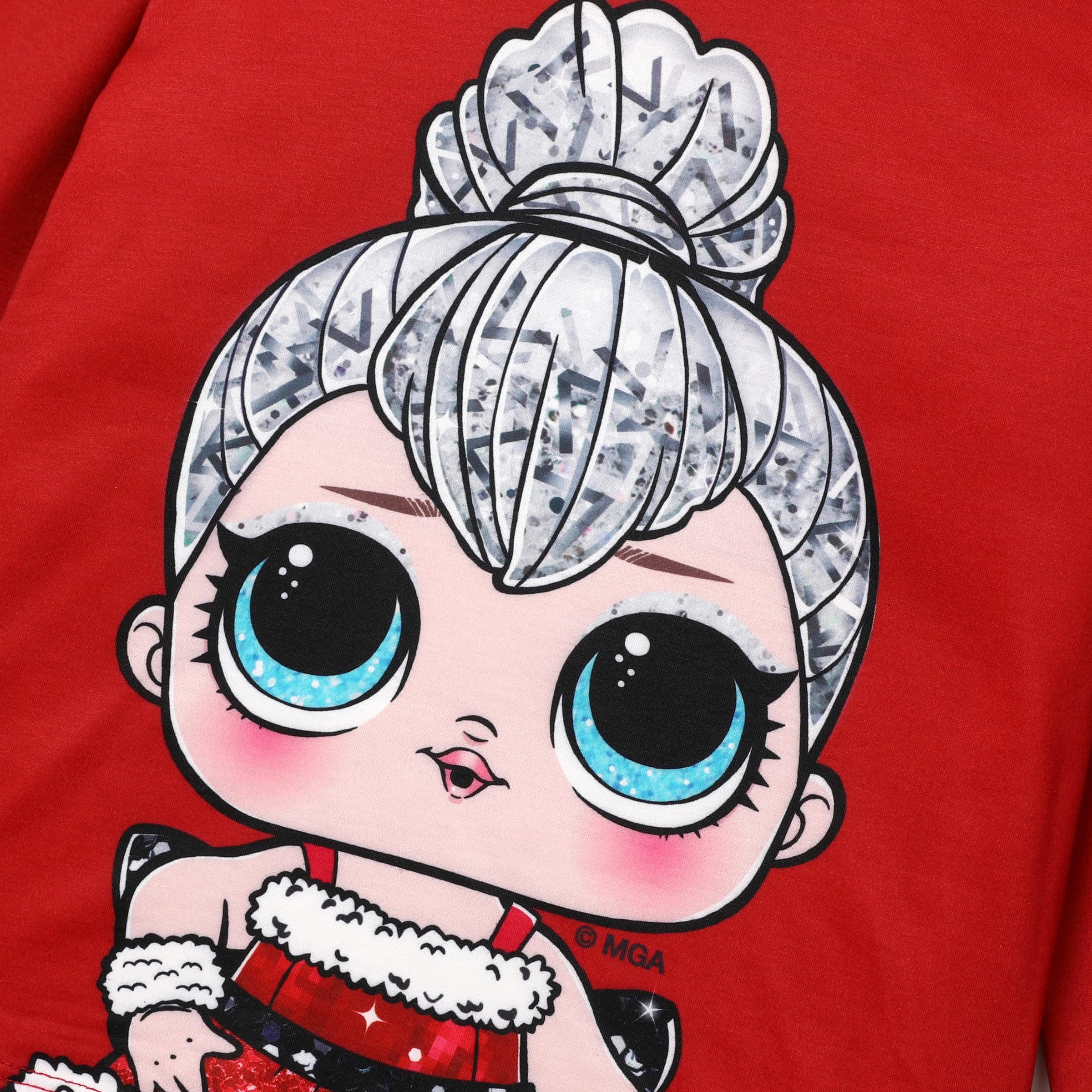 L.O.L. Surprise! Girls Clothes Hoodie and Pant Long Sleeve Sweatshirt Leggings Girls Outfits Sets 2Pcs