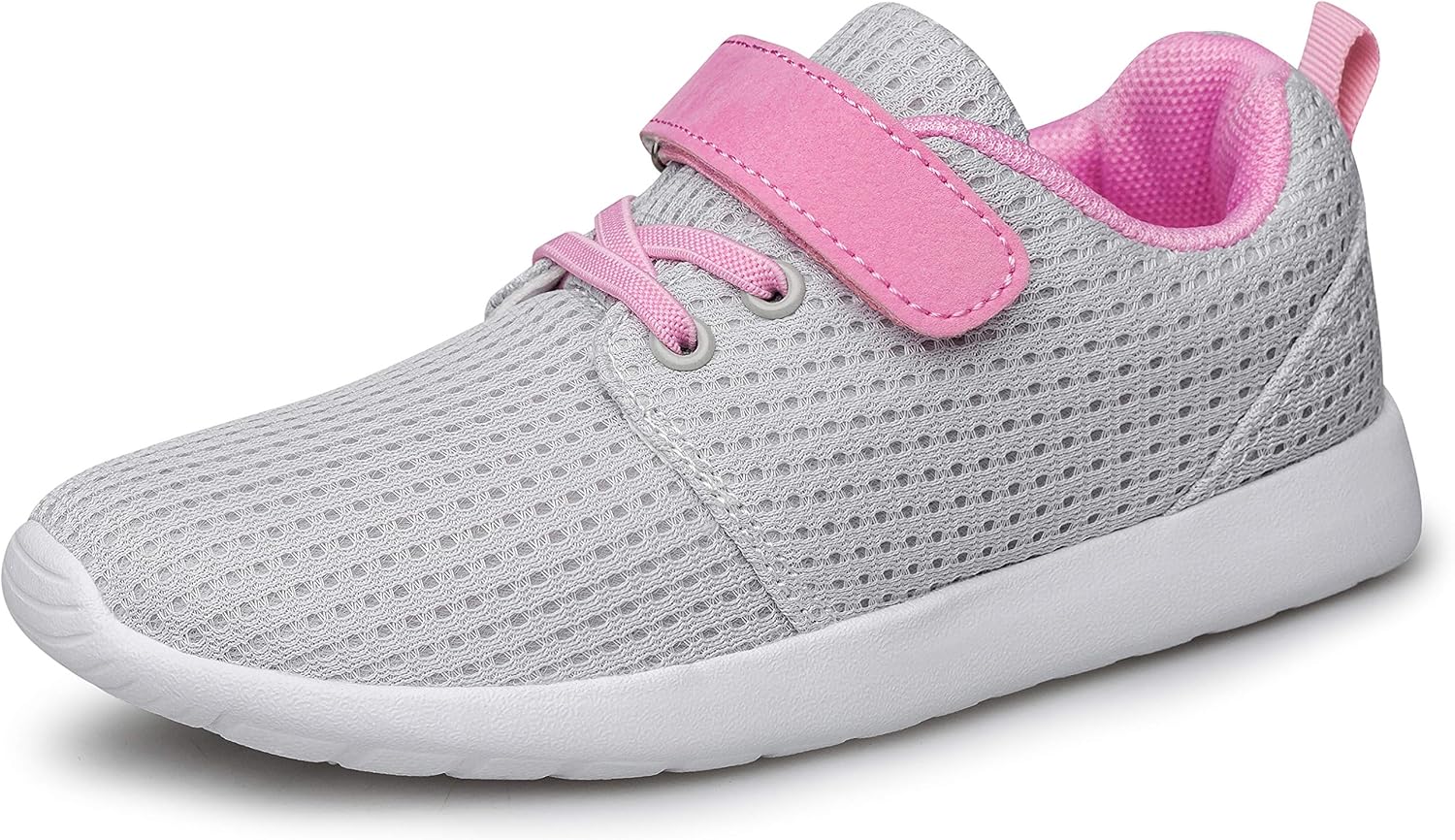 TOEDNNQI Boys Girls Sneakers Kids Lightweight Breathable Strap Athletic Running Shoes for Toddler/Little Kid/Big Kid