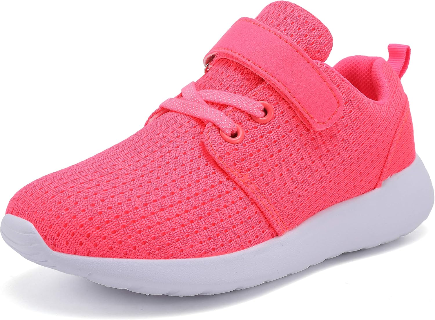 TOEDNNQI Boys Girls Sneakers Kids Lightweight Breathable Strap Athletic Running Shoes for Toddler/Little Kid/Big Kid