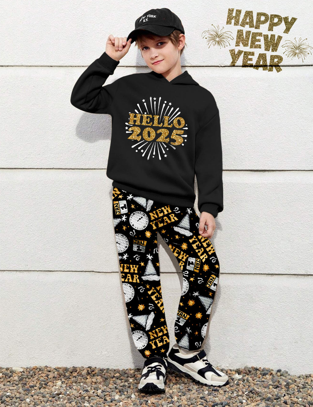 Boys Clothes Camo Boys Outfits Letter Printing Pullover Hoodie and Pants 2Pcs Winter Kids Clothes Boys for 7-14 Years