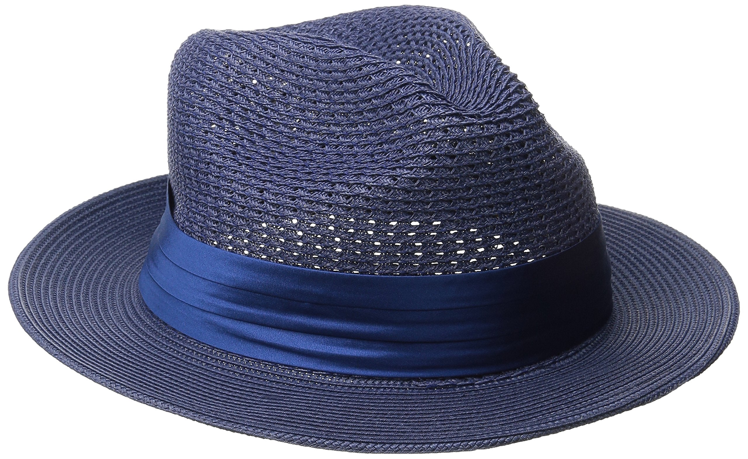 STACY ADAMS Men's Paper Milan Pinch Front Fedora