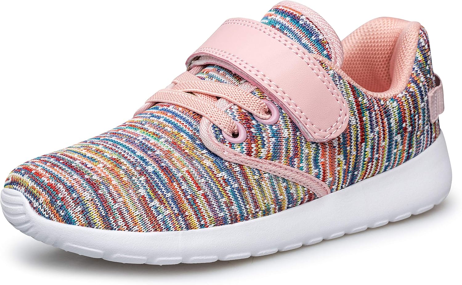 TOEDNNQI Boys Girls Sneakers Kids Lightweight Breathable Strap Athletic Running Shoes for Toddler/Little Kid/Big Kid