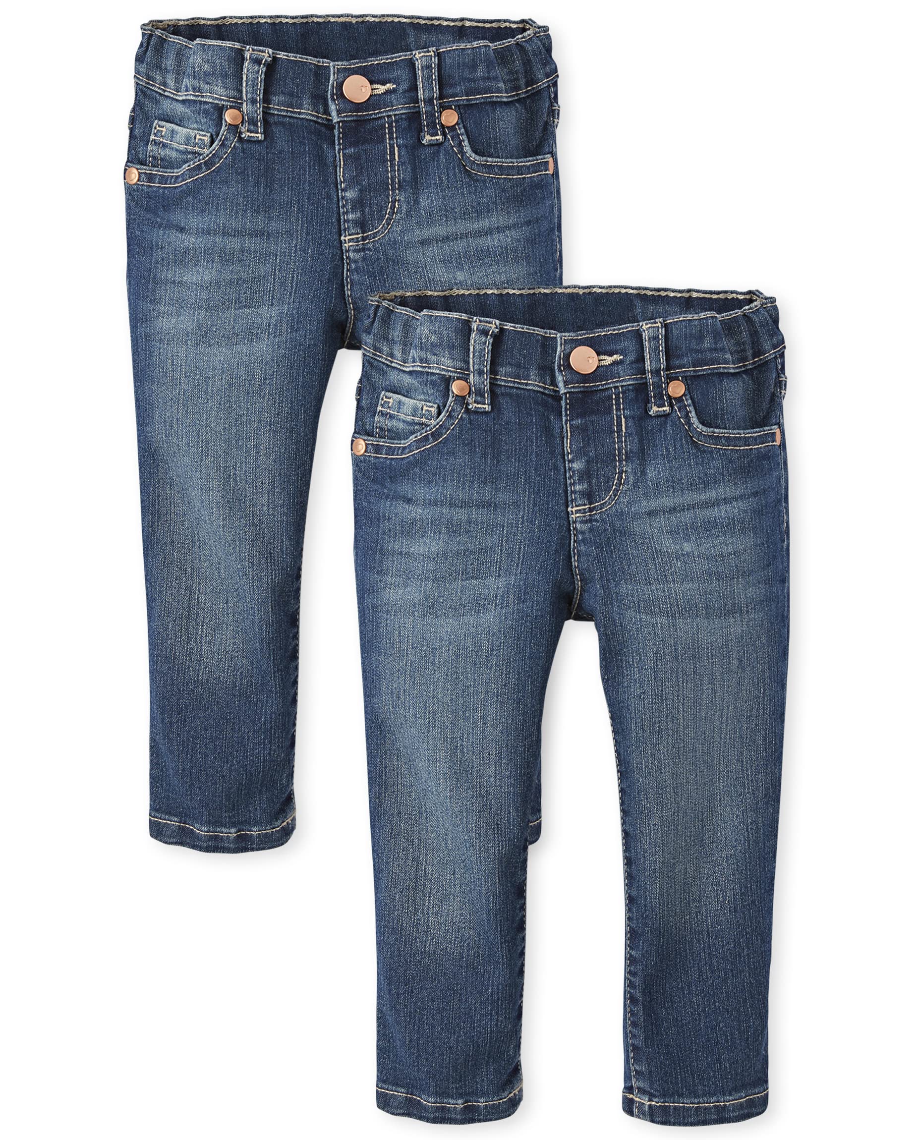 The Children's Place Baby Girls' and Toddler Skinny Jeans