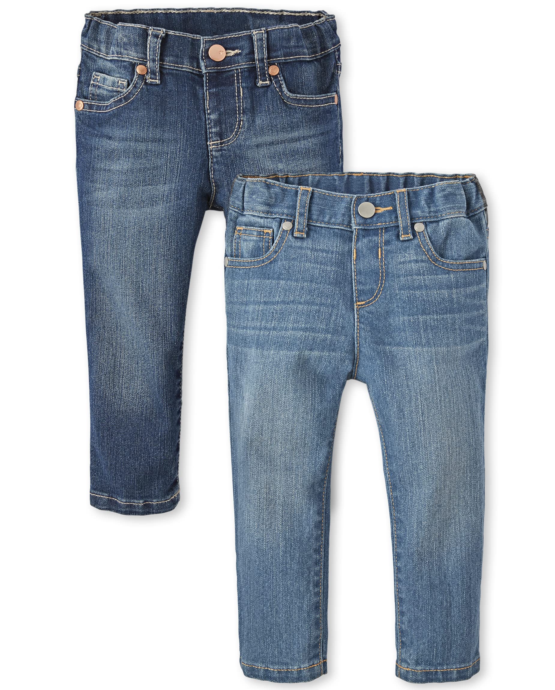 The Children's Place Baby Girls' and Toddler Skinny Jeans