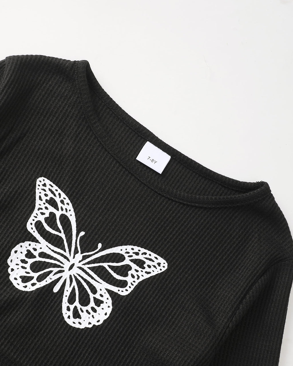 Girls Clothes Tween Girl Clothing Long Sleeve Ruched Drawstring Ribbed Knit Top Camo Cargo Pants Fall Winter Outfits